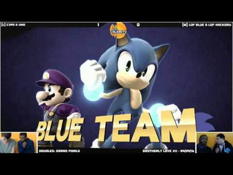 BLXII | LoF Blue & LoF Hackoru vs  - Grand Finals - Sm4sh Doubles