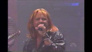 Motley Crue on the Tonight Show with Jay Leno July 18, 1997 with skit and interview
