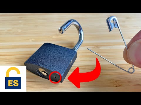 2 Maneras como ABRIR un CANDADO sin llave 🔑 (Muy FÁCIL)