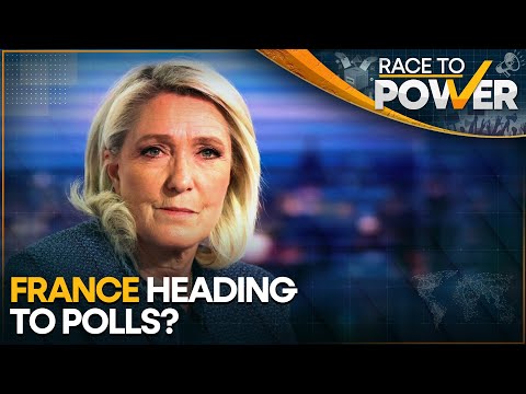 French Far-Right Leader Marine Le Pen Demands Dissolution of Parliament | RACE TO POWER