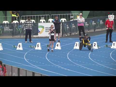 Girls U13-17 Multi Class 100m: 2022-23 State Combined Events Championships - Saturday