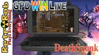 GPD Win: Deathspank: Fun and Hilarious Action RPG