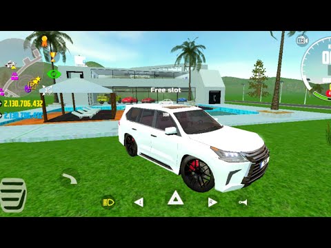 Car Simulator 2/ Repainting my Lexus Lx570 from Orange to White/ Lexus LX 570 drive
