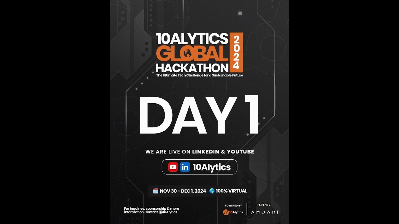 2024 10Alytics Global Data Hackathon - Intro