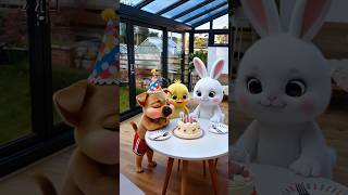 Little Duck Broke Cake, Got A New One For Puppy’s Birthday
