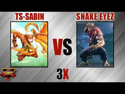SFV - TS-Sabin [Dhalsim] VS Snake Eyez [Akuma]