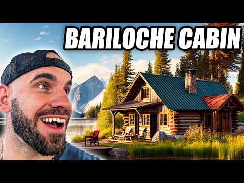 House Tour in Bariloche, Argentina | Luxurious Airbnb Cabin 🇦🇷 🏔️