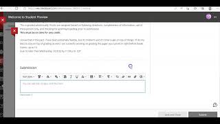 How to Attach an Assignment in Blackboard Ultra
