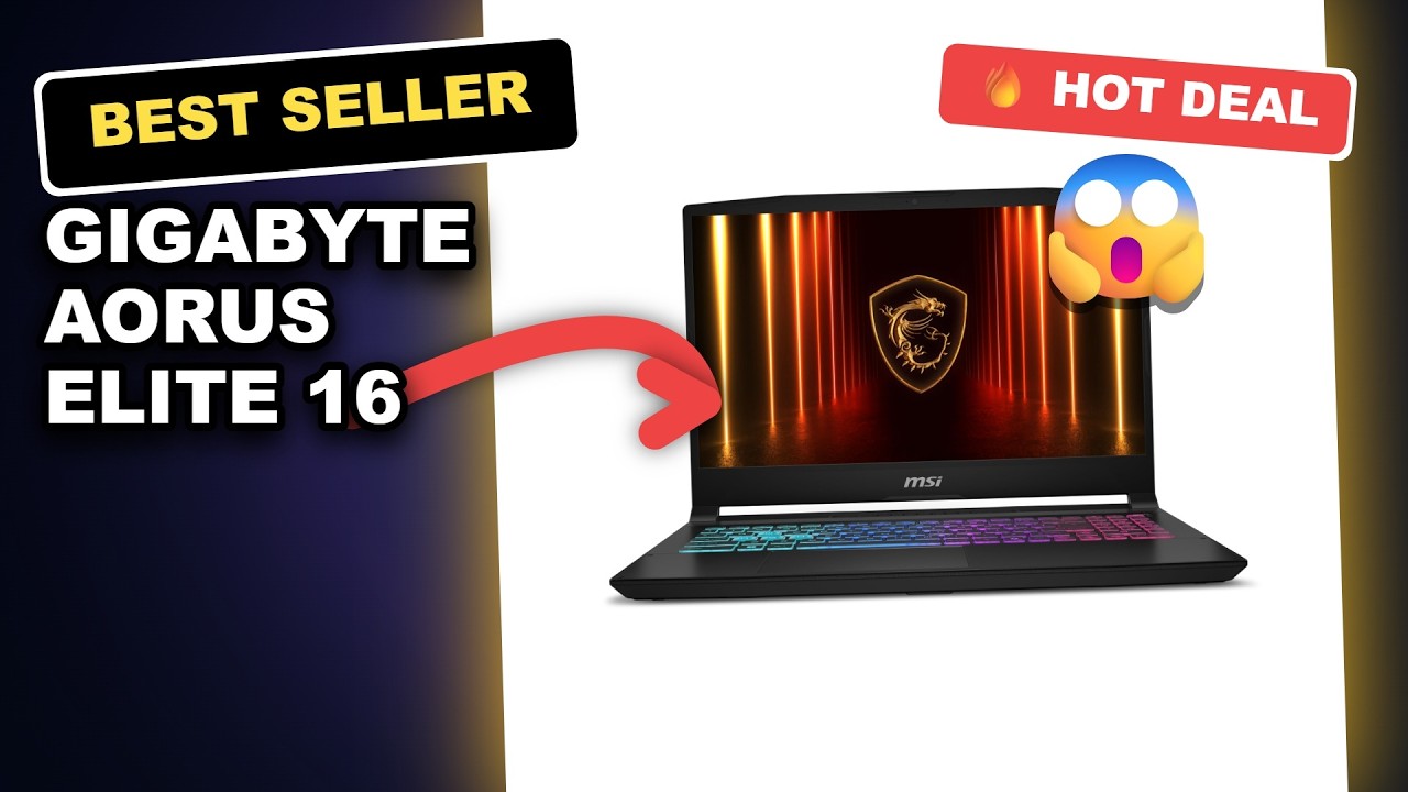 GIGABYTE AORUS Elite 16 Reviewed: 165Hz Powerhouse Gaming Laptop