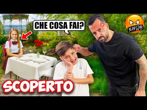 FIGLIODIEGO ESCE DA CASA DI NASCOSTO PER ANDARE ALL'APPUNTAMENTO CON LAURA LA BULLA