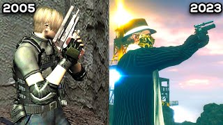 Resident Evil 4 Remake vs Original Weapons Comparison (2005 Vs 2023)