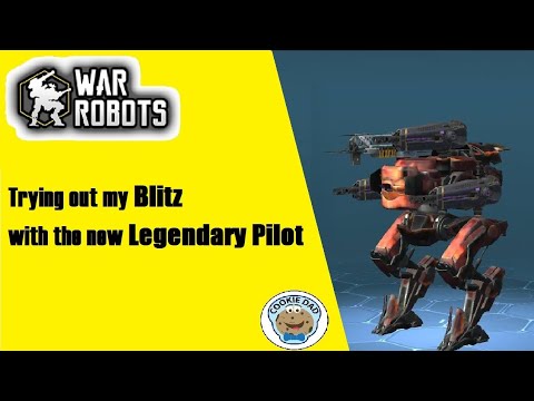 Blitz with the new Legendary Pilot, a test run | War Robots