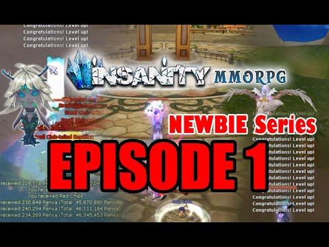 Insanity Flyff Newbie Series - Episode 1 (Leveling 1-300)