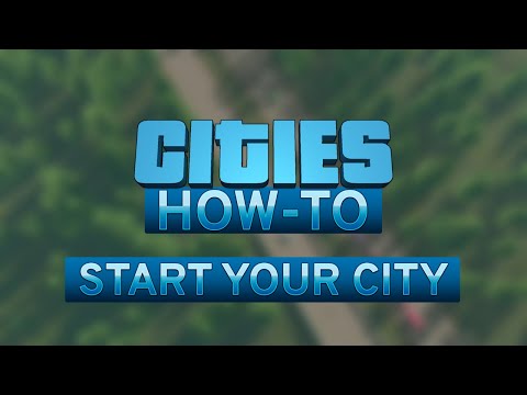 Cities Skylines - How To Start Your City -  Xbox / PS4