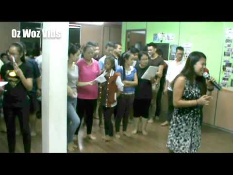 APPRILISSA SUE ANN FINAL REHEARSAL WITH BACKUP CHOIR