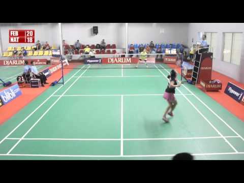 Febby Angguni (PB Djarum) VS Natalia Deiske S (Tangkas Specs)