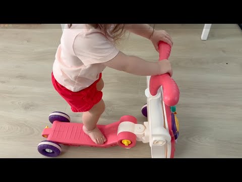 HYES 5-in-1 Baby Walker & Activity Center Review – Sit to Stand Learning Push Toy for Girls