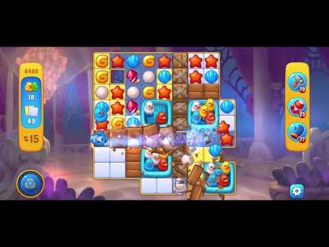 Fishdom 8488 Level - NO 💣🧨💥 @dvaushka