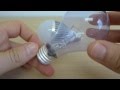 Up close series: LED vs Incandescent Light Bulb
