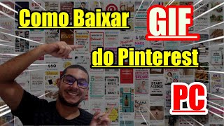 Como Baixar GIF do Pinterest no PC - 2022 -   