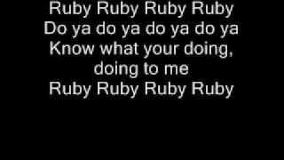 Kaiser Chiefs - Ruby [with lyrics]