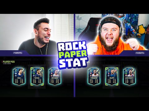 I LOVE THIS GAME 🔥 Crazy LIGUE 1 TOTS 80+ Player Pick Only Rock Paper Stat vs @KIRBZ63