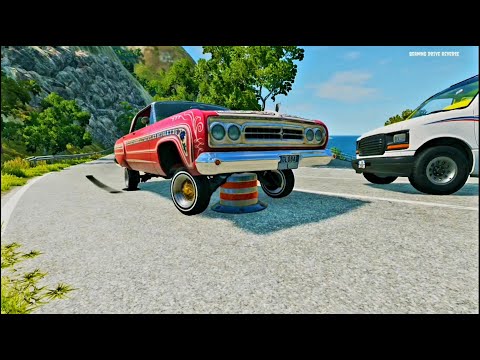 Cars vs Bollards#2 - BeamNG Drive || Car Bollards || Bollards Crashes