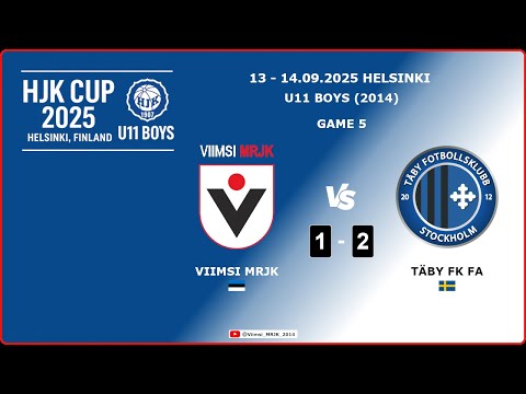 2025.09.13 - HJK CUP - U11 (2014 Boys) - Game 5 - Viimsi MRJK vs Täby FK FA (1:2)