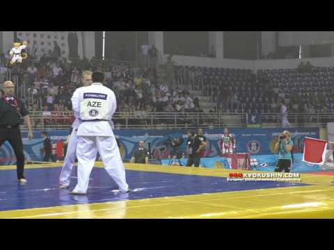 WKO EC 2016, 1/2 -85 Valdemaras Gudauskas (Lithuania, aka) - Mubariz Agamaliyev (Azerbaijan)