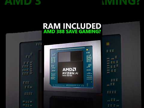 RAM INCLUDED! Could AMD's Ryzen 388 APU Save Gaming?😮