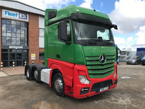 MERCEDES ACTROS 2545 *EURO 6* 6X2 TRACTOR UNIT 2016 GN16 JFK