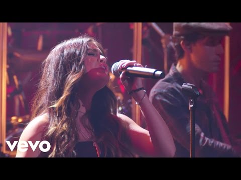 Lucy Hale - Red Dress - Live on the Honda Stage at the iHeartRadio Theater LA