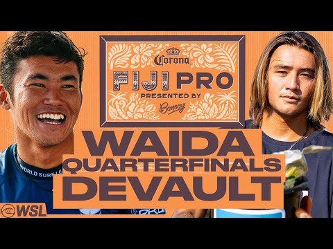 Rio Waida vs Imaikalani deVault | Corona Fiji Pro presented by Bonsoy 2024 - Quarterfinals