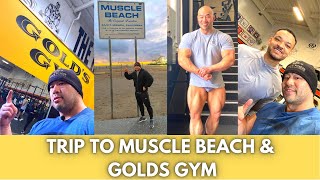 GOLDS GYM VENICE BEACH TOUR | STEVEN BARTLETT INTERVIEW