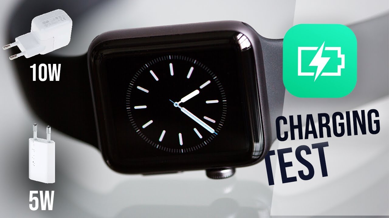 Apple Watch Charging Test - 5W vs 10W