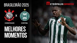 Corinthians 0 x 2 Coritiba | Melhores Momentos | Brasileirão 2026
