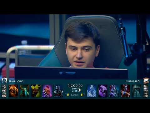 Virtus pro vs Team Liquid Game 3 | DOTA 2 The International 7 (TI7) 2017 Round 4 Lower Bracket