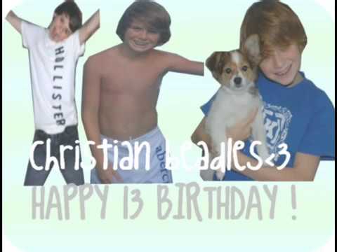 HAPPY BIRTHDAY CHRISTIANN