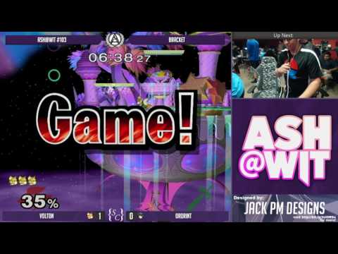 Volton (Fox) vs Ordrint (Marth) - ASH@WIT #103 Melee Bracket