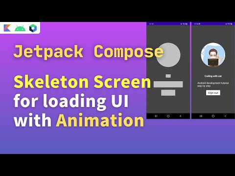 jetpack compose skeleton loading | android compose skeleton screen | jetpack compose skeleton screen