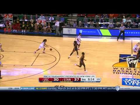 Women's Basketball: USC 59, Stanford 69 - Highlights 3/2/18