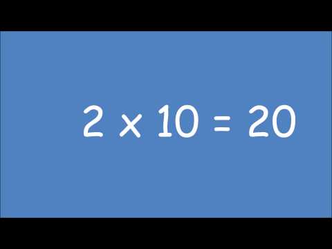 REVISIONS tables de multiplication de 2, 3 et 4. EXERCICE.