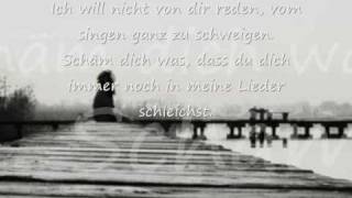 Philipp Poisel - Mit jedem deiner Fehler. (Lyrik)