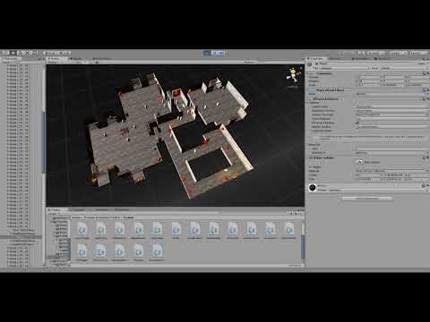 Procedural Dungeon Toolkit - Improved AI Navigation Part 2
