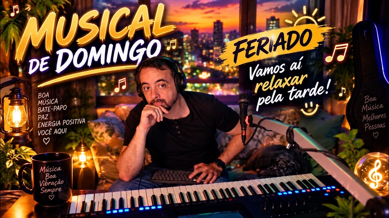 MUSICAL DO DOMINGAO - FERIADÃO - CHEGUE PRA CÁ!