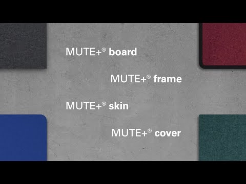Klangvolle Architektur: Die MUTE+® Schallabsorber für individuelle Gestaltung