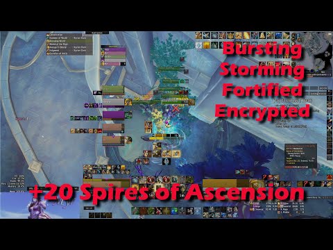 +20 Spires of Ascension Protection Paladin PoV - Bursting Storming Fortified Encrypted
