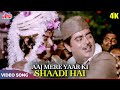 BEST Wedding Song Aaj Mere Yaar Ki Shaadi Hai 4K Mohammed Rafi Shatrughan Sinha Aadmi Sadak Ka