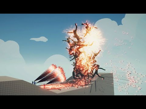 50x ZOMBIE GIANT vs 3x EVERY GOD - Totally Accurate Battle Simulator TABS