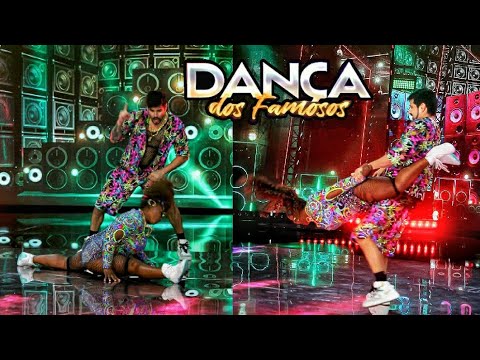 Daiane dos Santos e Daniel Norton Dança funk na Dança dos Famosos -  Ensaio das Maravilhas